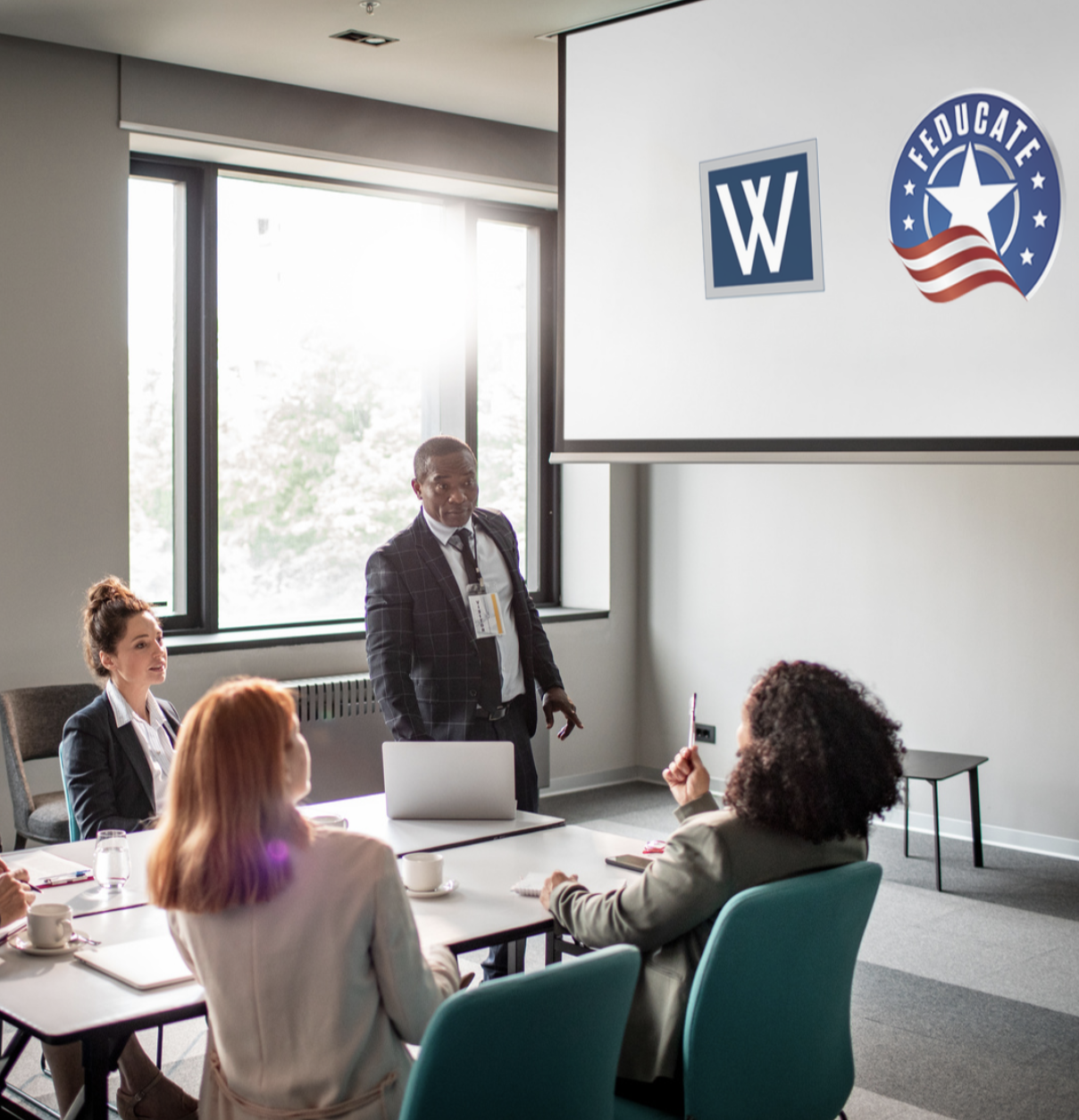 Group of people in a meeting
